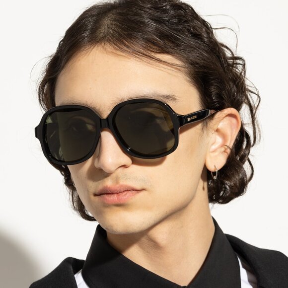NEW VALENTINO VLS-177A BLACK GREEN SUNGLASSES VALENTINO main image 5